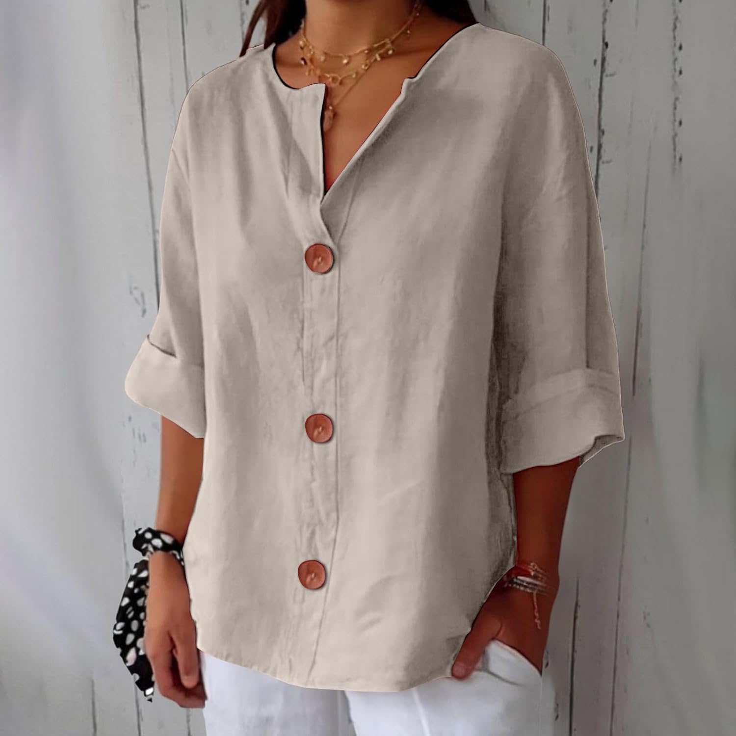 Casual Linnen Blouse