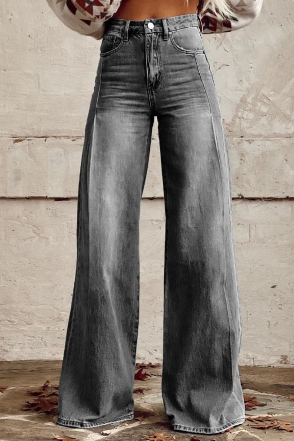 VINTAGE JEANS LICHTBLAUW