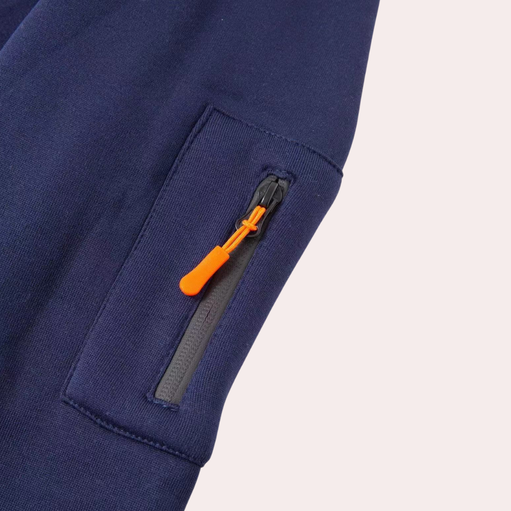 Heren hoodie met stijl en comfort