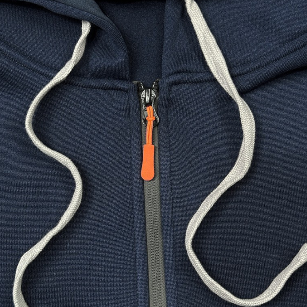 Heren hoodie met stijl en comfort