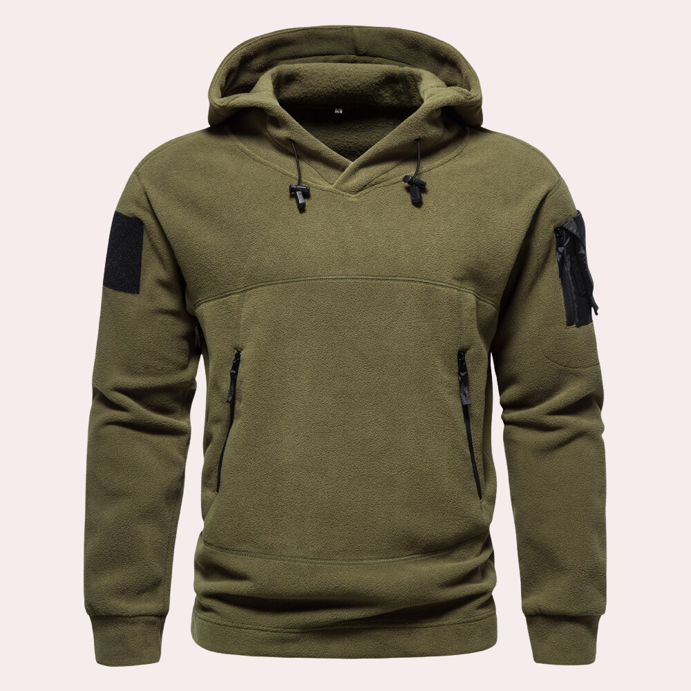 Tactische outdoor zomerhoodie voor heren