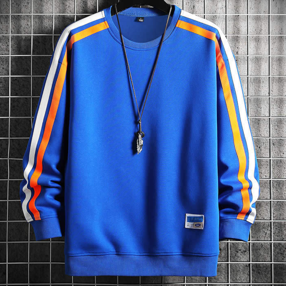 Alvaro - Modern en stijlvol sweatshirt voor heren, perfect voor de lente en zomer