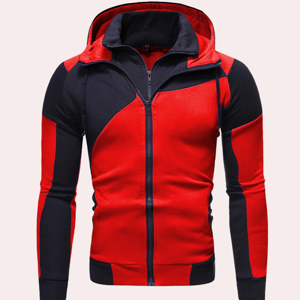 Miroslav - Veelzijdige Heren Rits Hoodie voor de Zomer