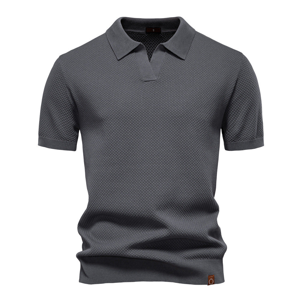 Gestructureerd Polo-Shirt