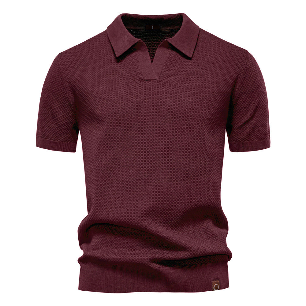 Gestructureerd Polo-Shirt