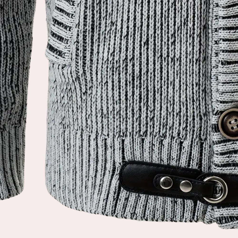 MIRO - Geraffineerd Capuchonvest voor Heren - Perfect voor de Lente en Zomer