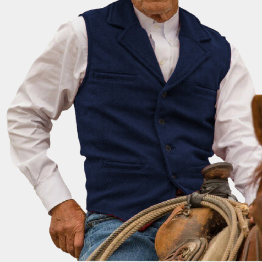 Klassiek zomervest voor heren