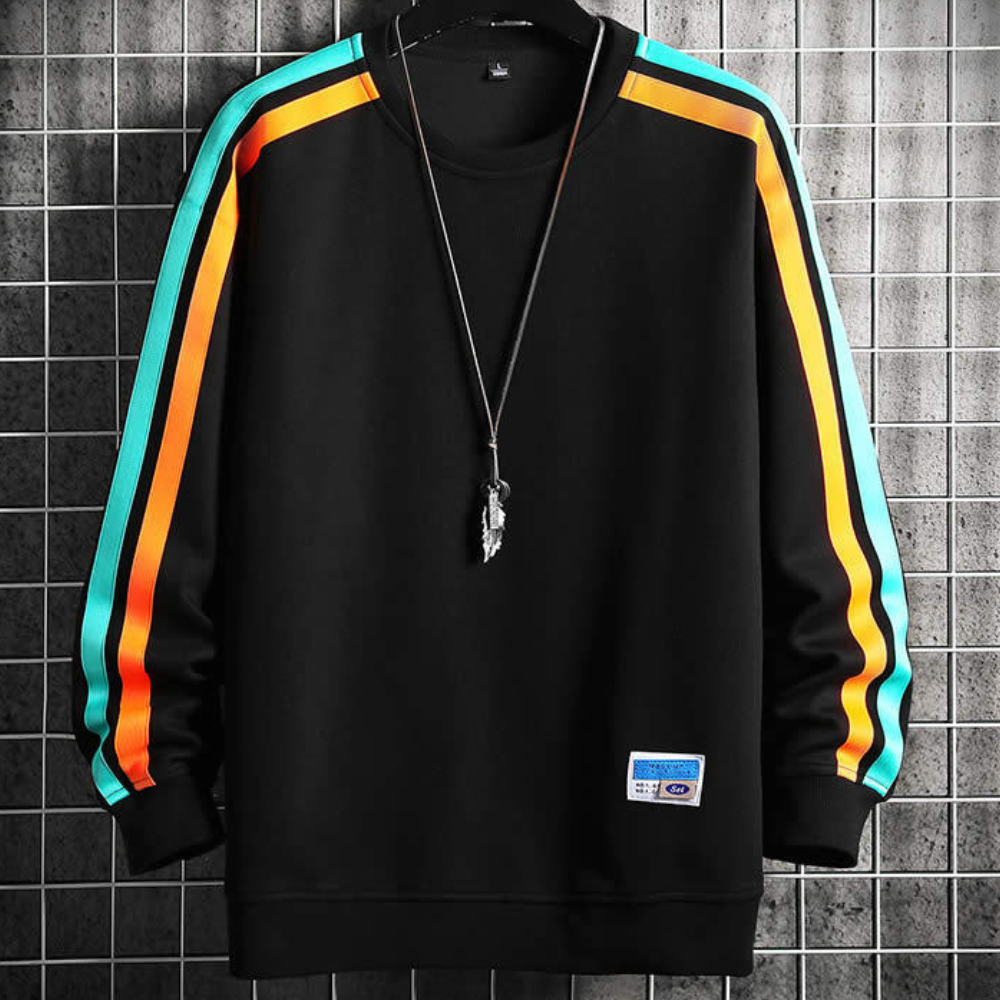 Alvaro - Modern en stijlvol sweatshirt voor heren, perfect voor de lente en zomer