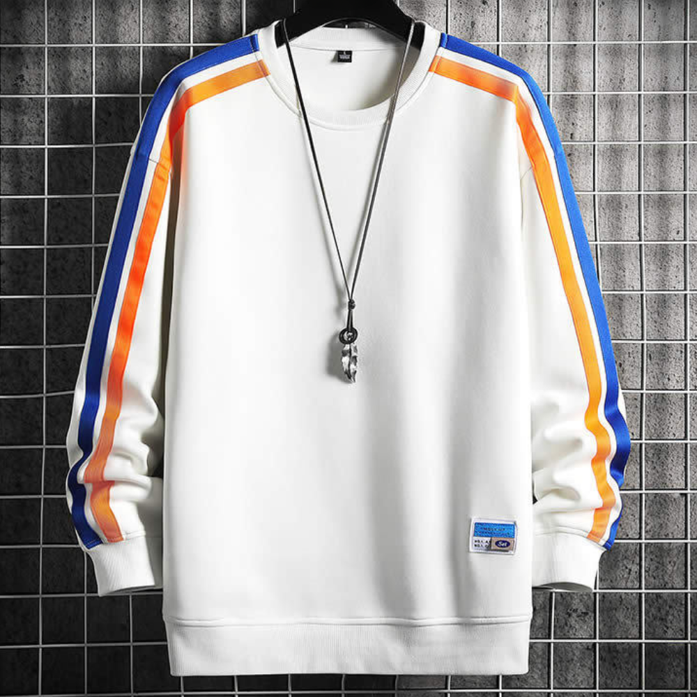 Alvaro - Modern en stijlvol sweatshirt voor heren, perfect voor de lente en zomer