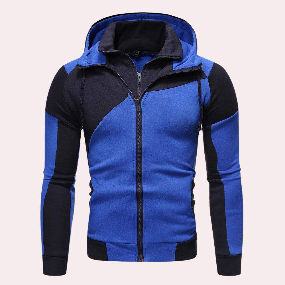 Miroslav - Veelzijdige Heren Rits Hoodie voor de Zomer