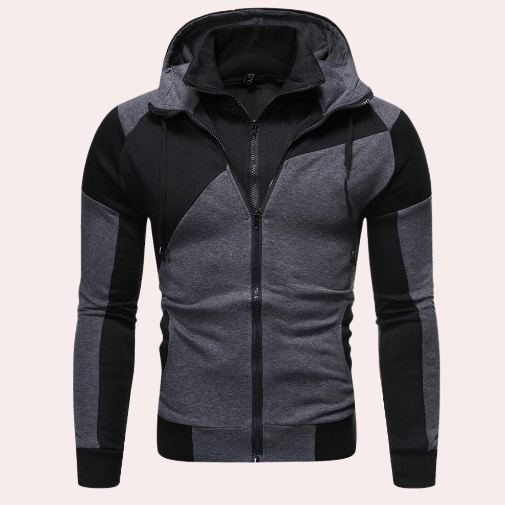 Miroslav - Veelzijdige Heren Rits Hoodie voor de Zomer