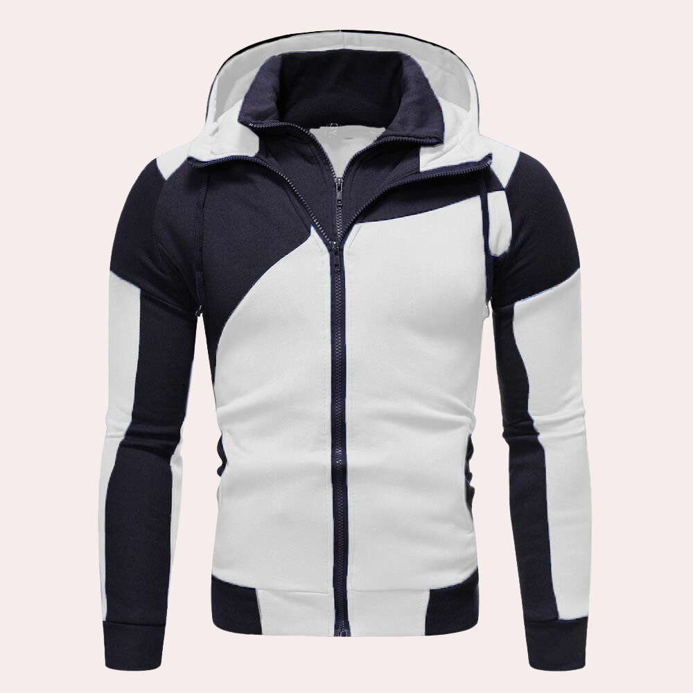 Miroslav - Veelzijdige Heren Rits Hoodie voor de Zomer