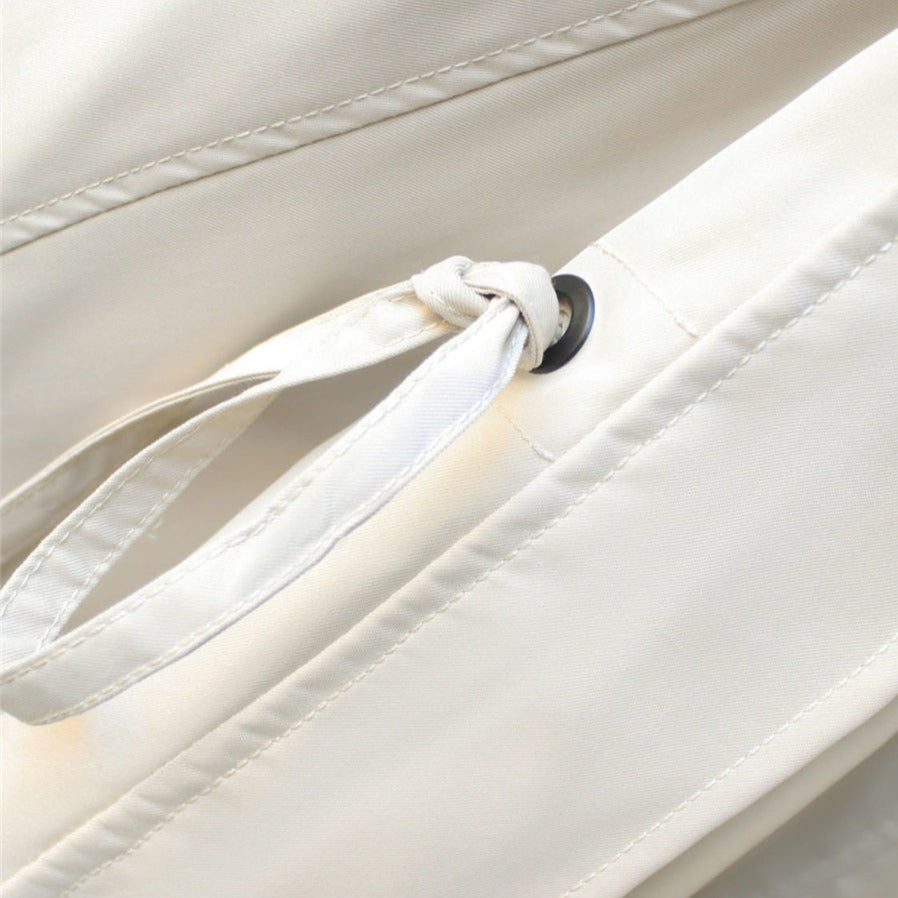 Moderne Tweekleurige Trenchcoat