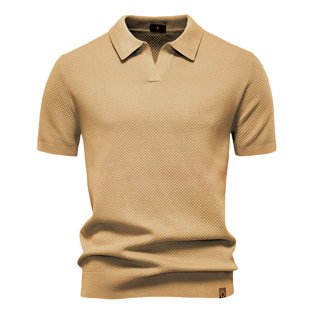 Gestructureerd Polo-Shirt