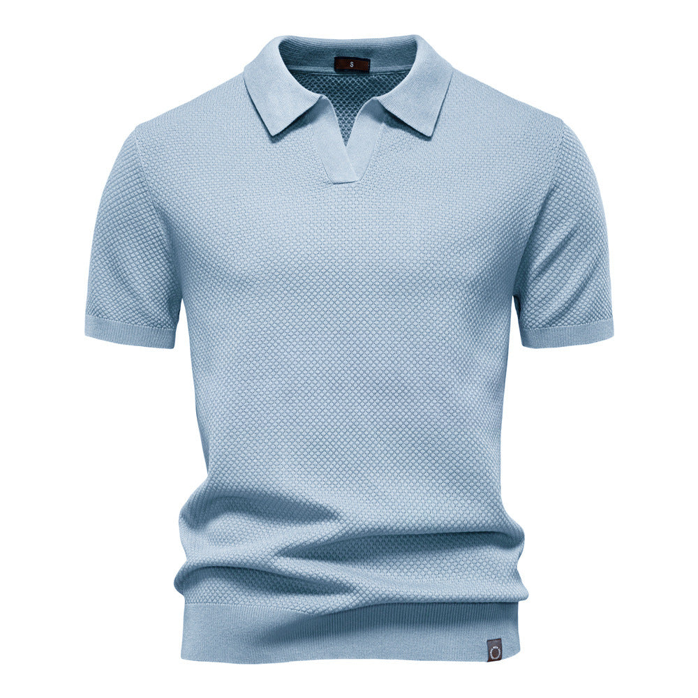Gestructureerd Polo-Shirt