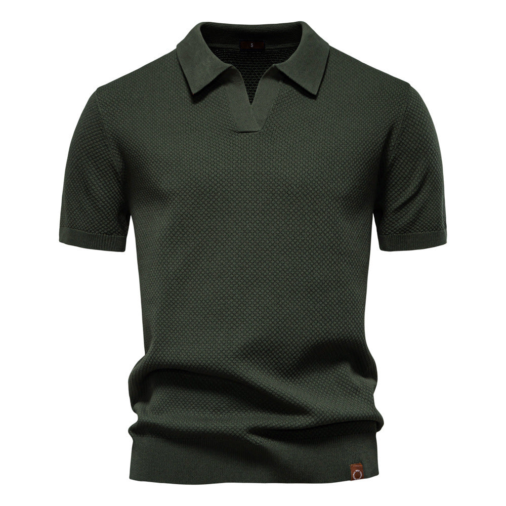 Gestructureerd Polo-Shirt