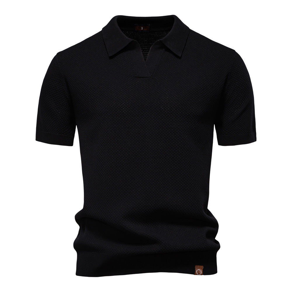 Gestructureerd Polo-Shirt
