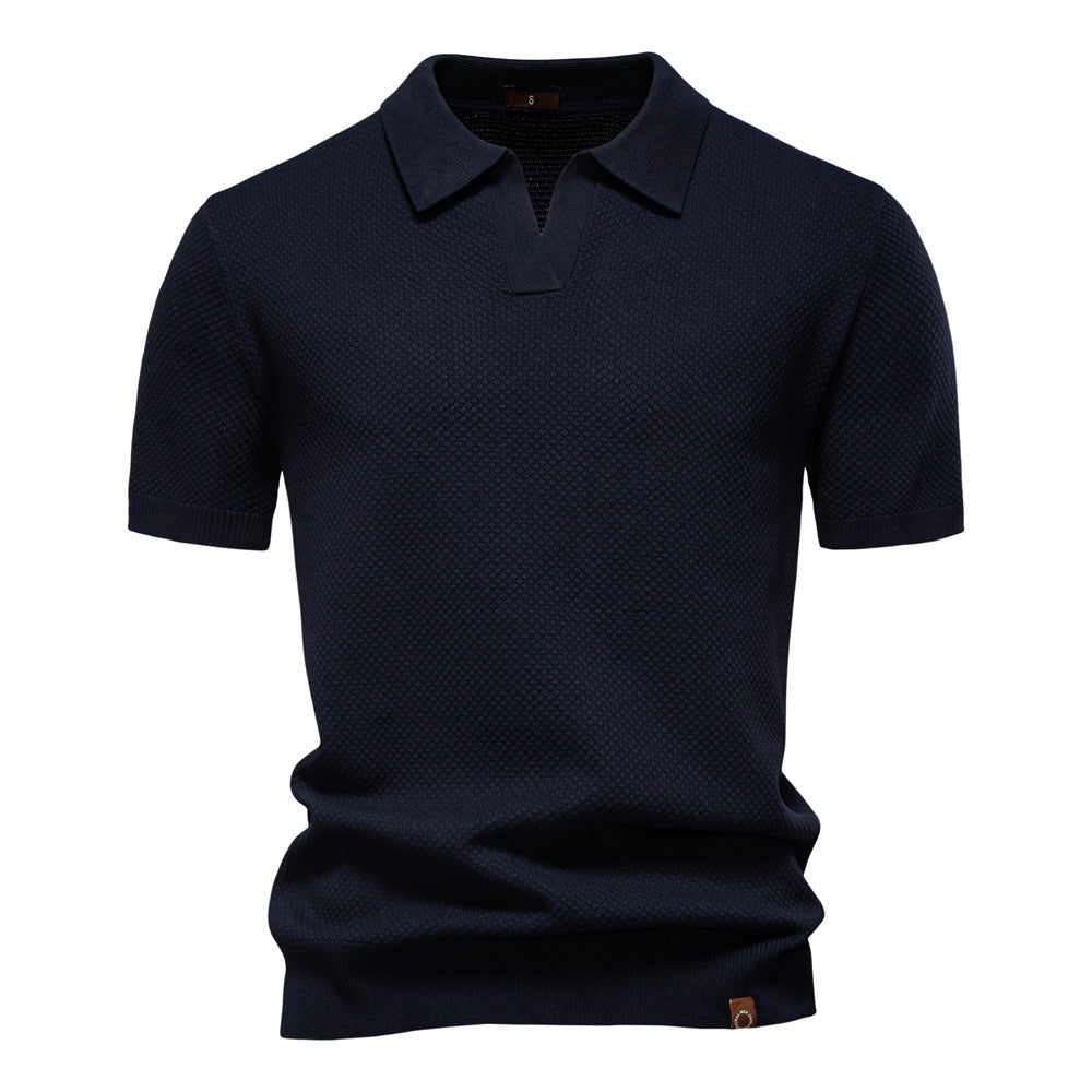 Gestructureerd Polo-Shirt