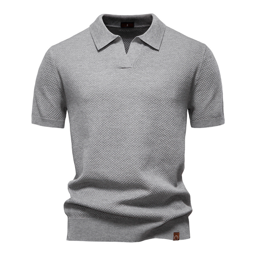 Gestructureerd Polo-Shirt