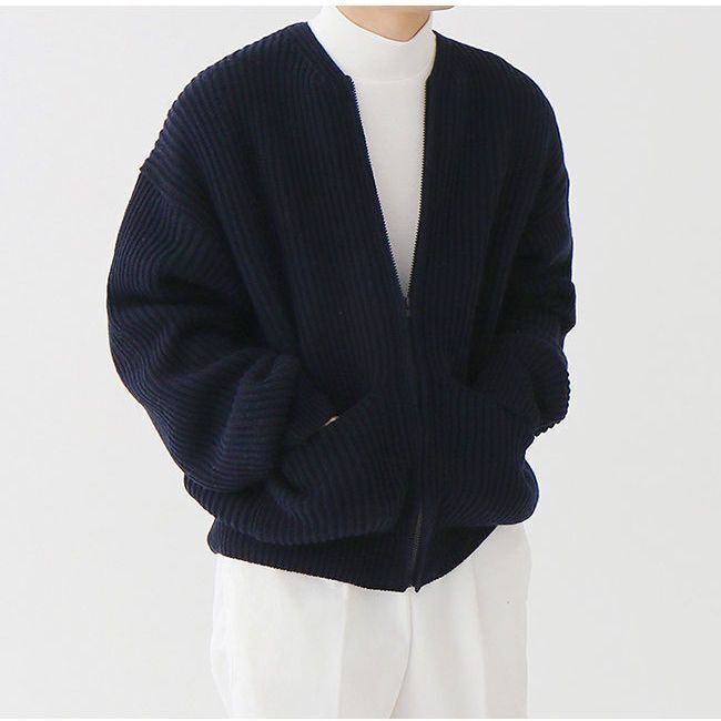 EMILIANO - Luchtige zomer cardigan voor mannen