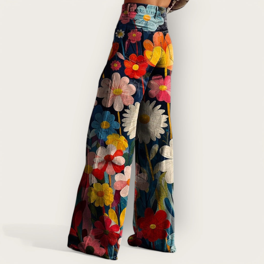 VINTAGE JEANS FLOWER